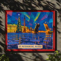 St. Petersburg, Russia Winter Splendor Poster