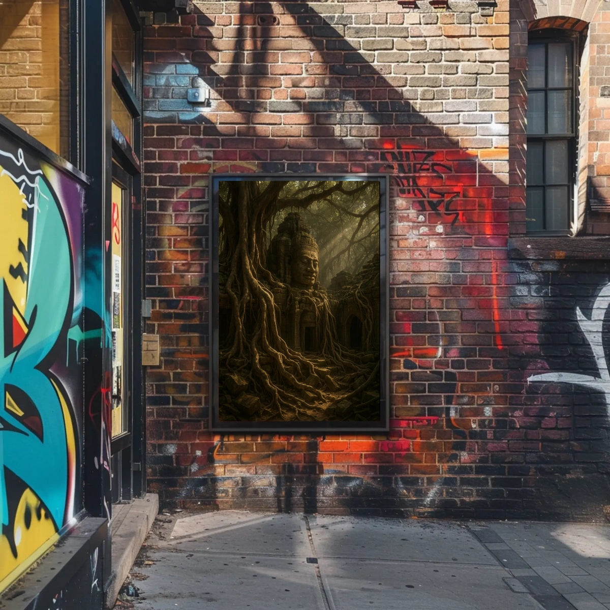 Enigmatic Ruins Poster