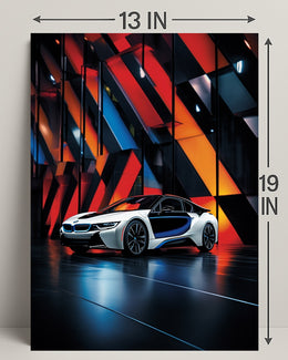 Futuristic Elegance Poster