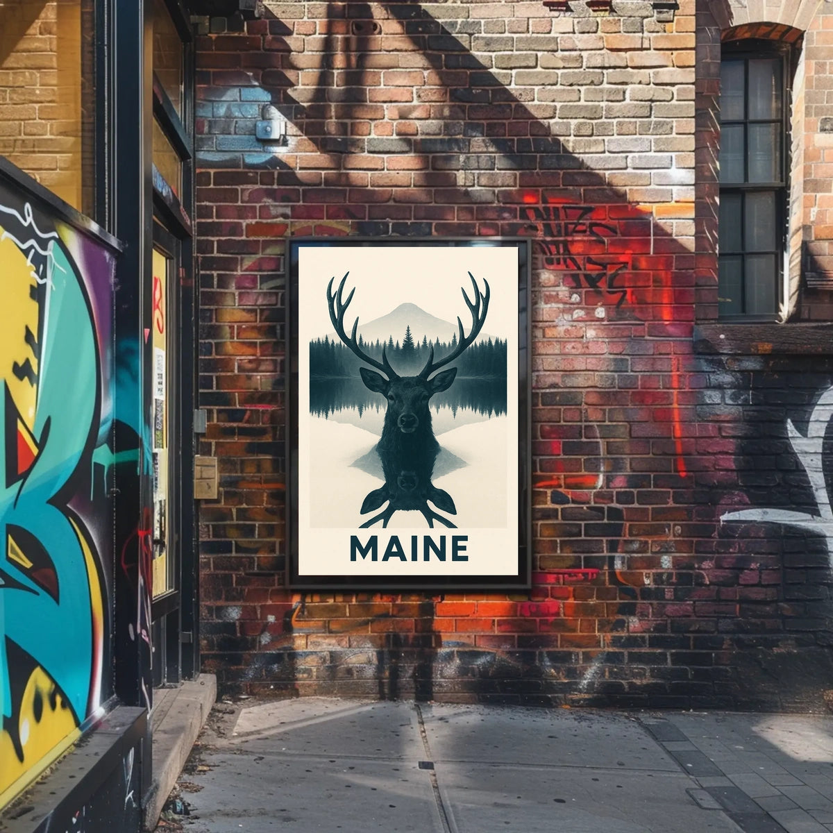 Maine Wilderness Poster