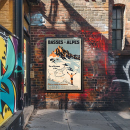Discover The Basses-Alpes Poster
