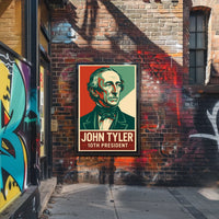 John Tyler 10th President Heritage Oil Painting Poster