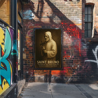 Saint Bruno Founder Of The Carthusians Poster
