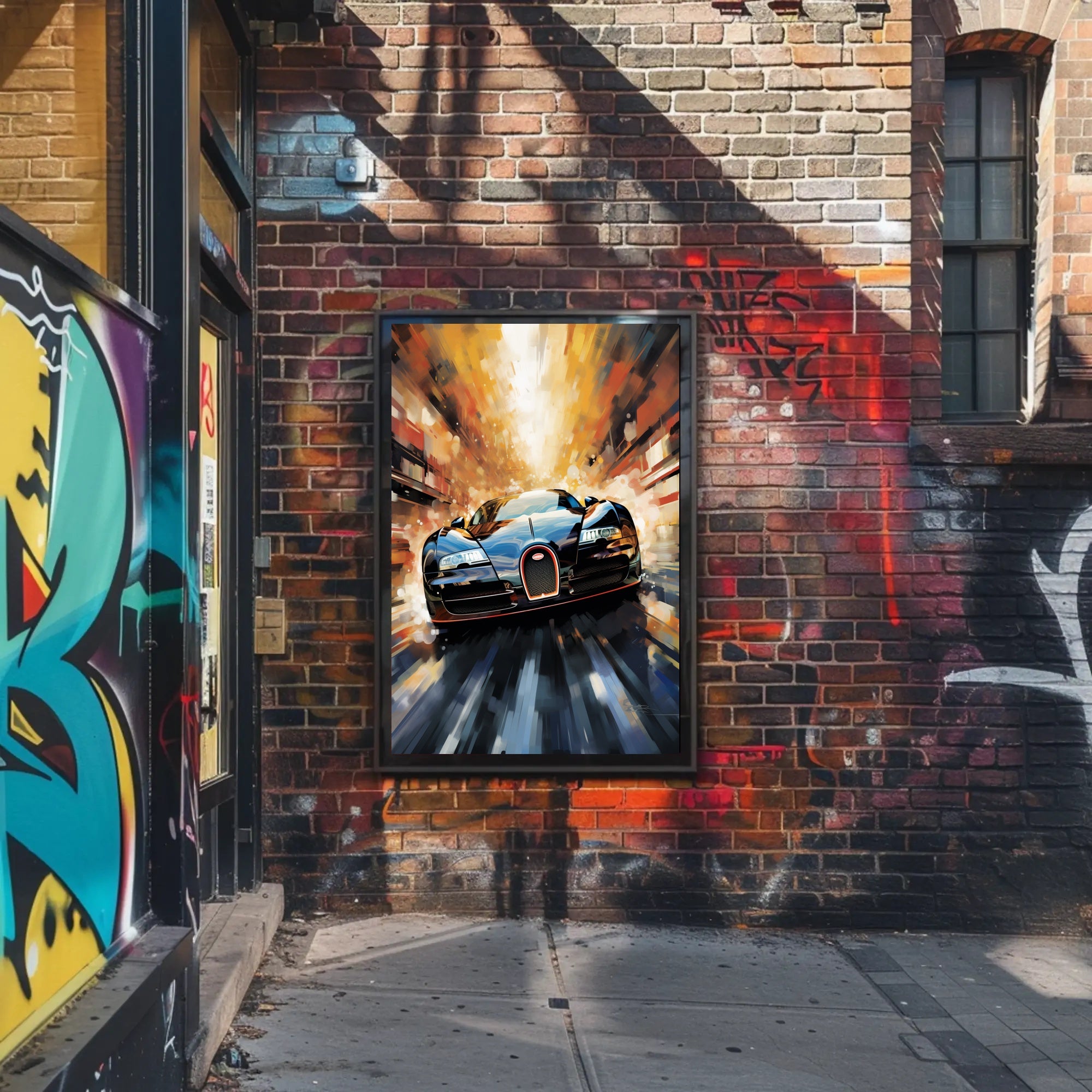 Speed and Elegance Poster PosterGoat