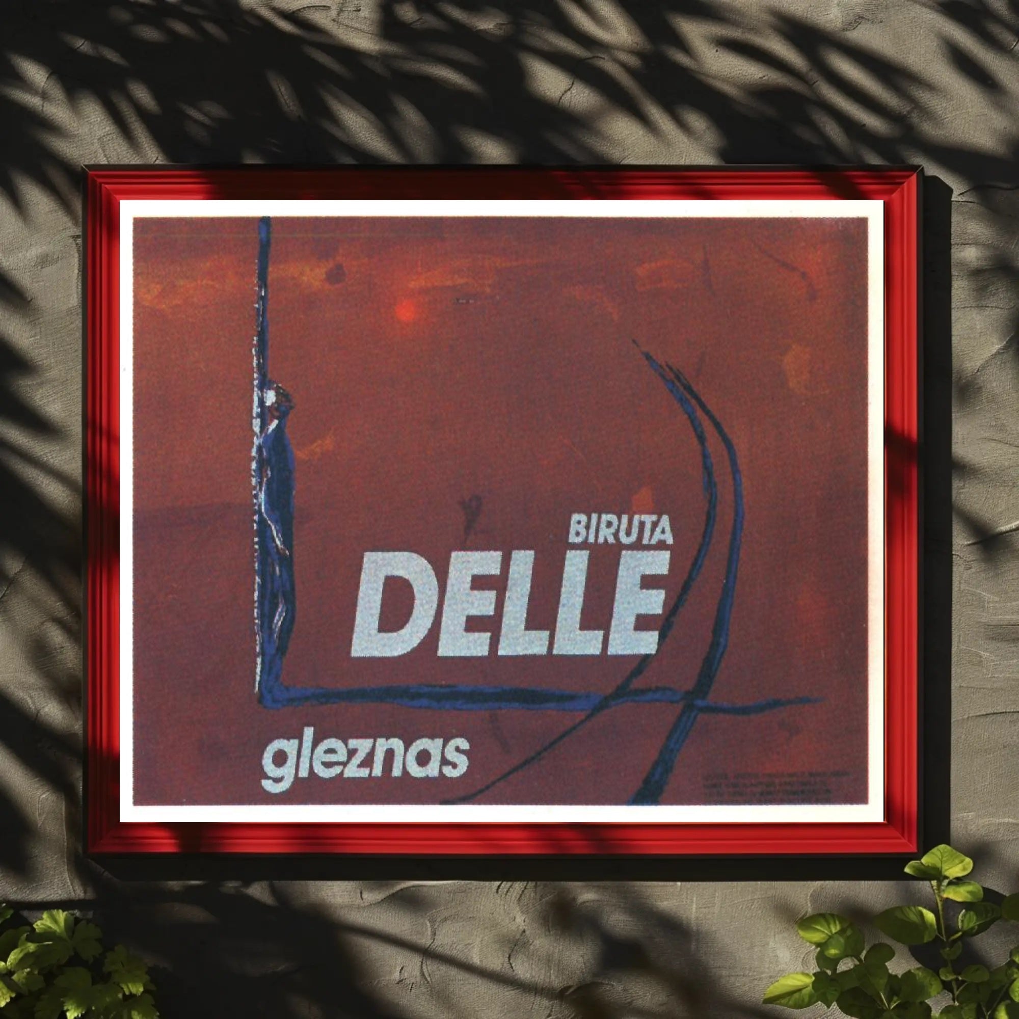 Biruta Delle Art Exhibition Poster