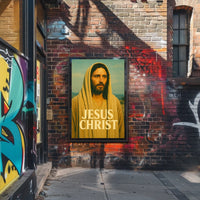 Jesus Christ Sacred Scenic Faith Poster