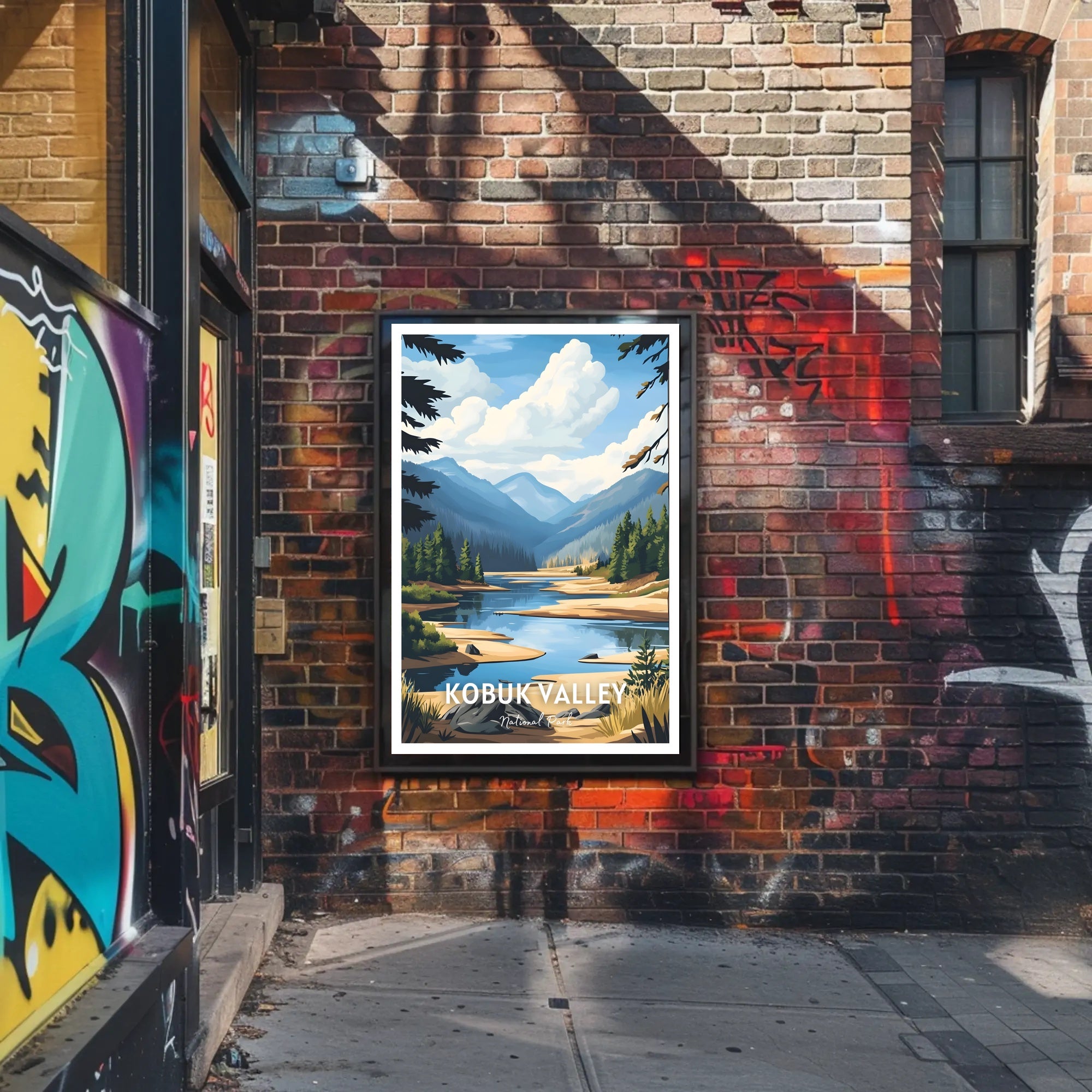 Kobuk Valley National Park Scenic Poster