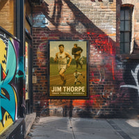 Jim Thorpe Athletic Legend Poster