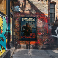 Stand United, Defend Freedom Poster
