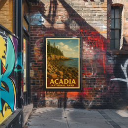 Acadia National Park Poster