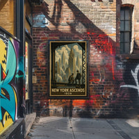 New York City 1929 Urban or Cityscape Poster PosterGoat
