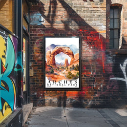 Arches Watercolor Wall Art Poster