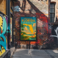 Welcome to Florida The Sunshine State Poster PosterGoat