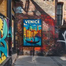 Venice A Vibrant Cityscape Poster