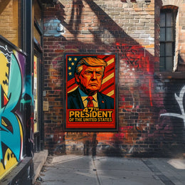 47th President Of The United States Poster Wall Art