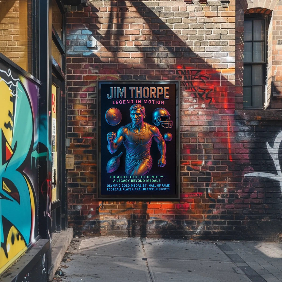 Jim Thorpe Legend in Motion Jim Thorpe Poster