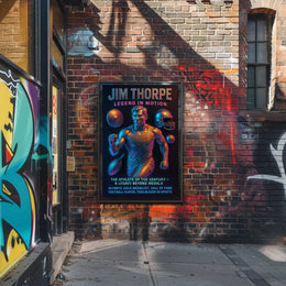 Jim Thorpe Legend in Motion Jim Thorpe Poster