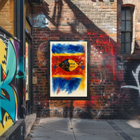 Abstract Expression Abstract Poster
