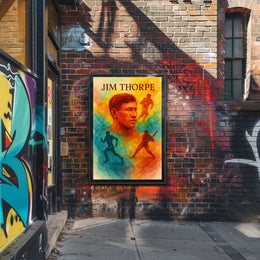 Jim Thorpe A Legendary Athlete Poster
