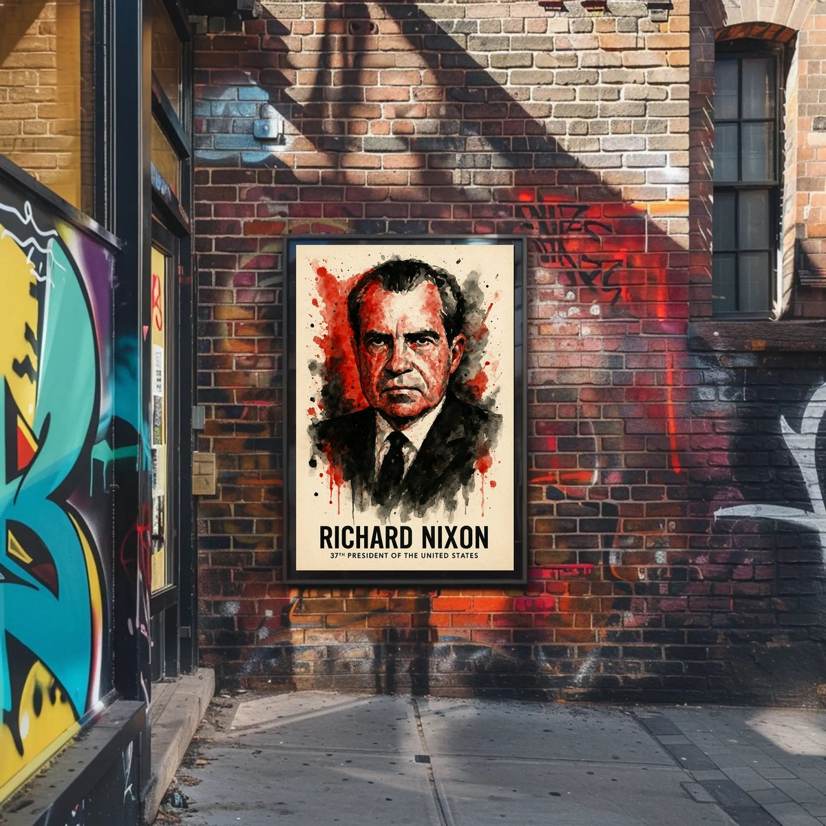 Richard Nixon 37th President Poster