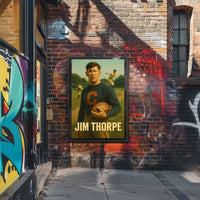 Jim Thorpe Legendary Athlete Poster
