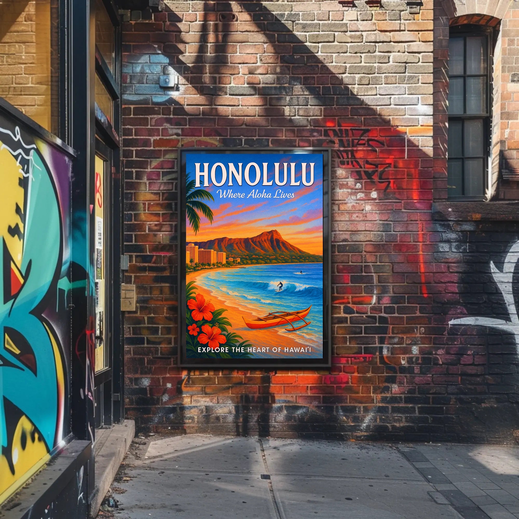 Explore the Heart of Hawai'i Poster PosterGoat