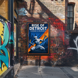 Rise of Detroit Poster PosterGoat
