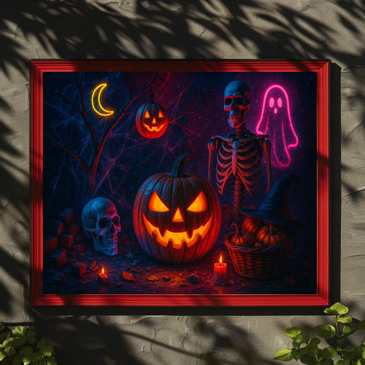 Spooky Halloween Night Gothic Realism Collector Enthusiasts Museum Quality Timeless Wall Art Poster