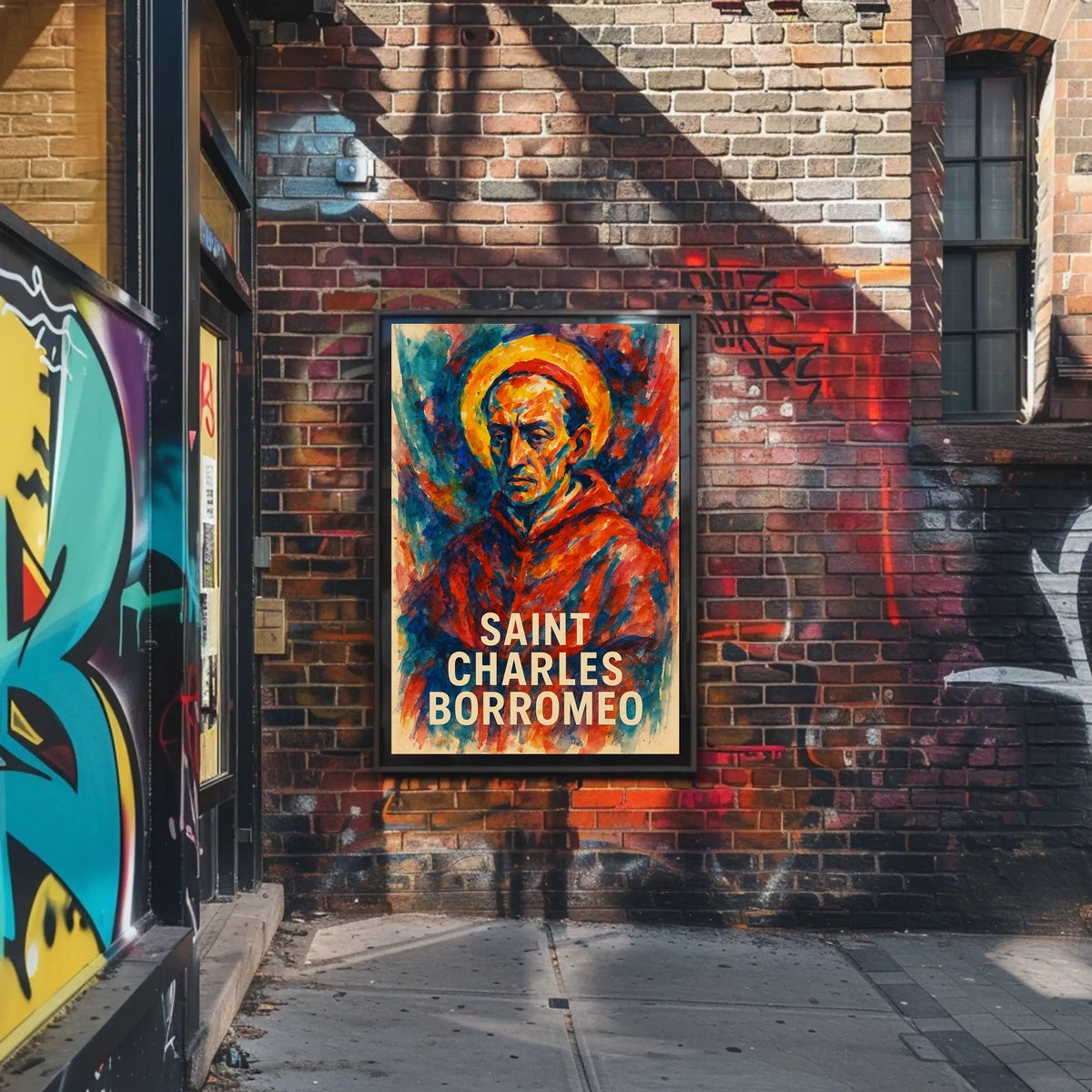 Saint Charles Borromeo Poster
