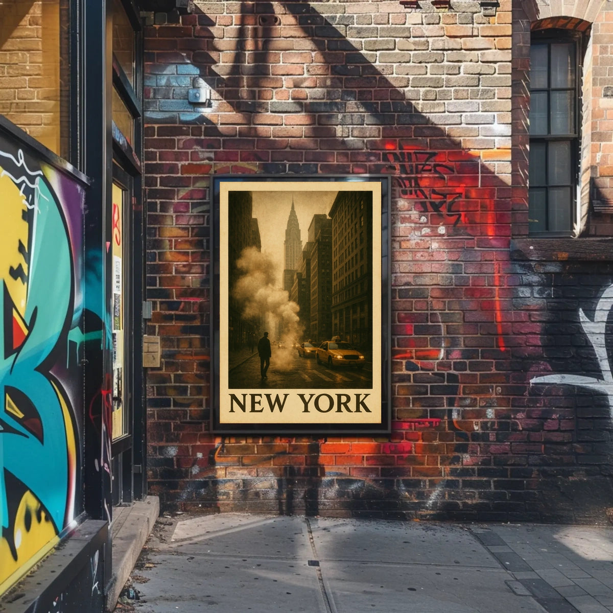New York Cityscape Poster