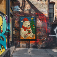 Polar Bear North Pole Poster