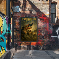 WilsonS Creek Missouri Civil War Poster