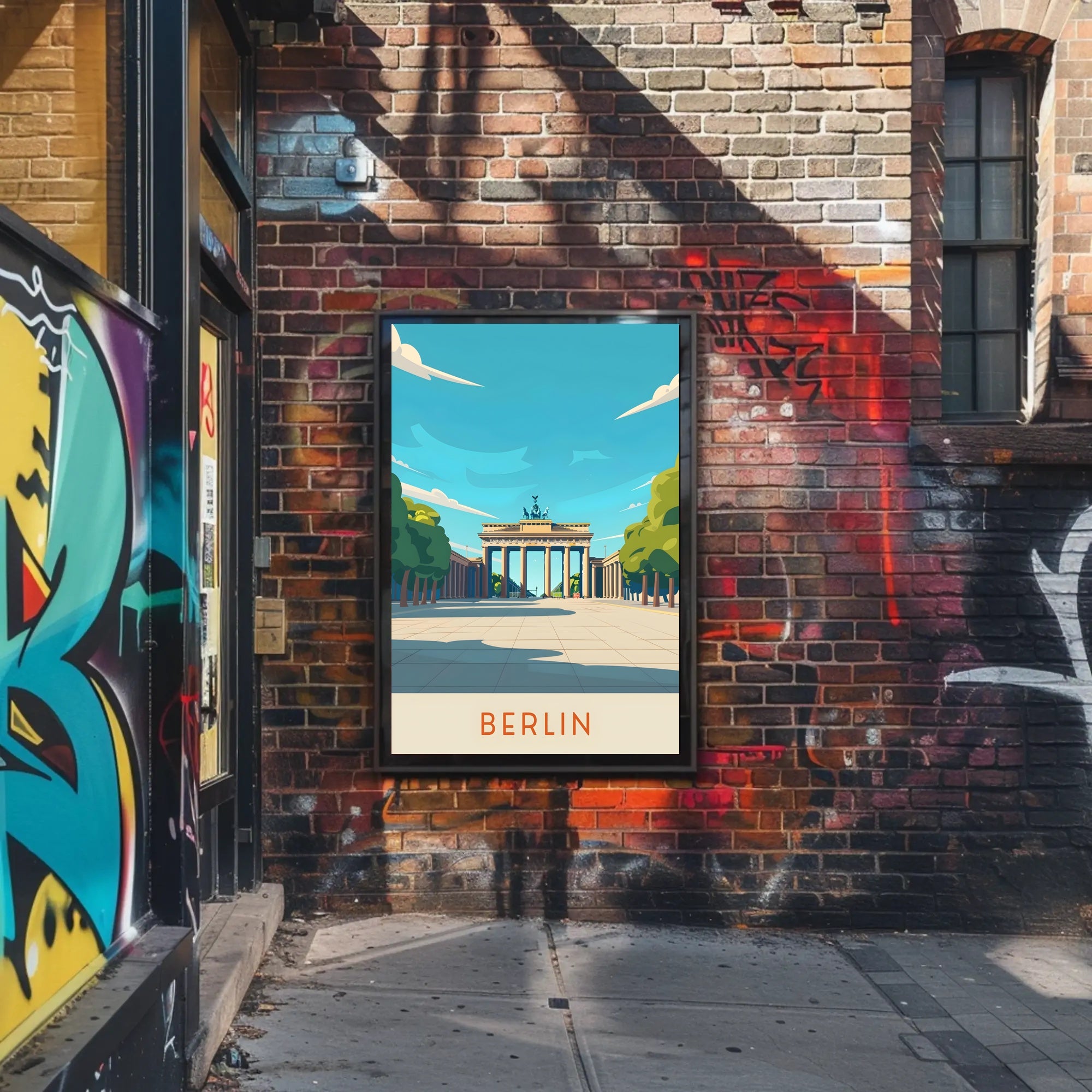 Scenic View of Berlin Poster