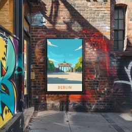 Scenic View of Berlin Poster