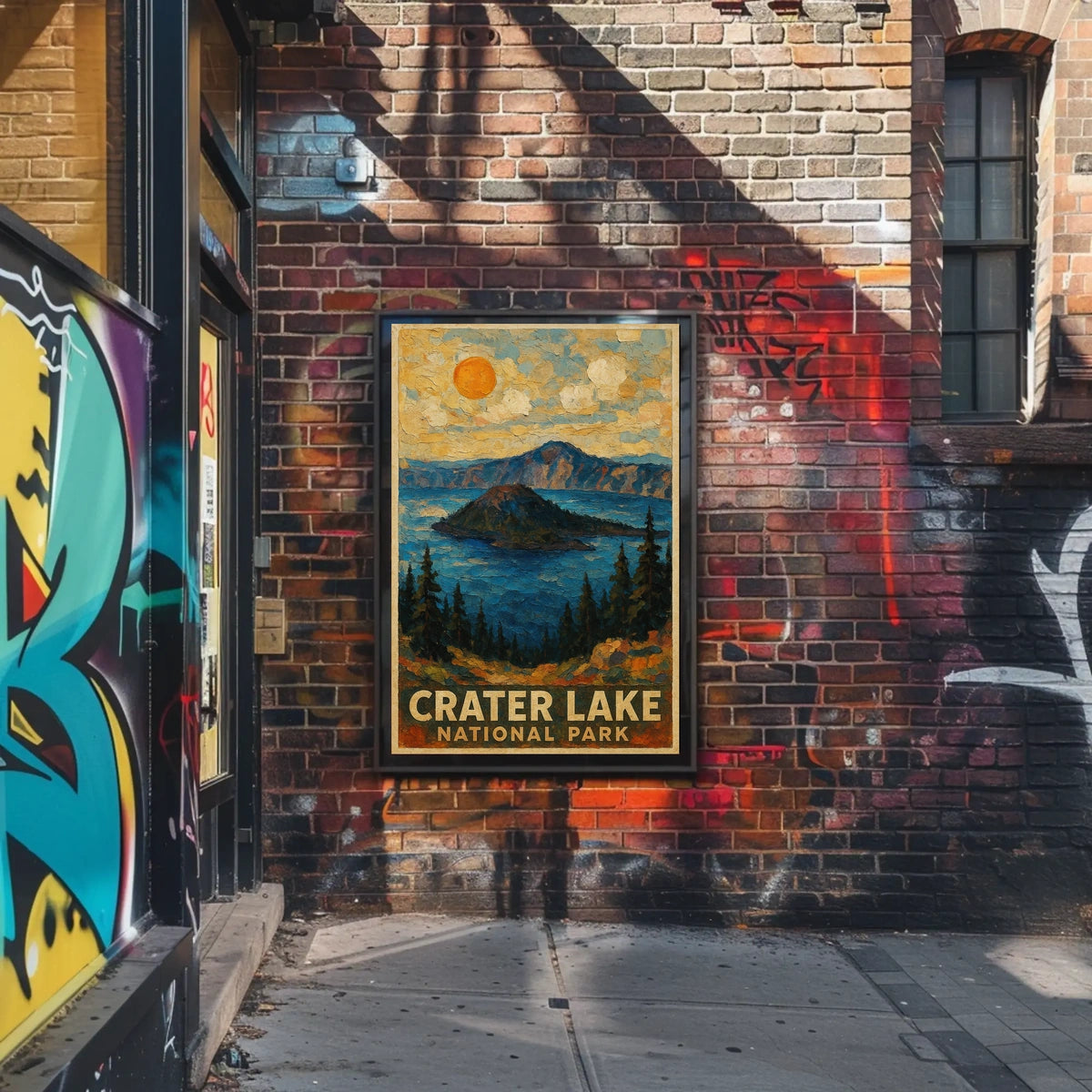 Crater Lake National Park Poster