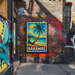 Vibrant Bahamas Poster