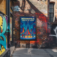 Indianapolis Circle Of Light Poster