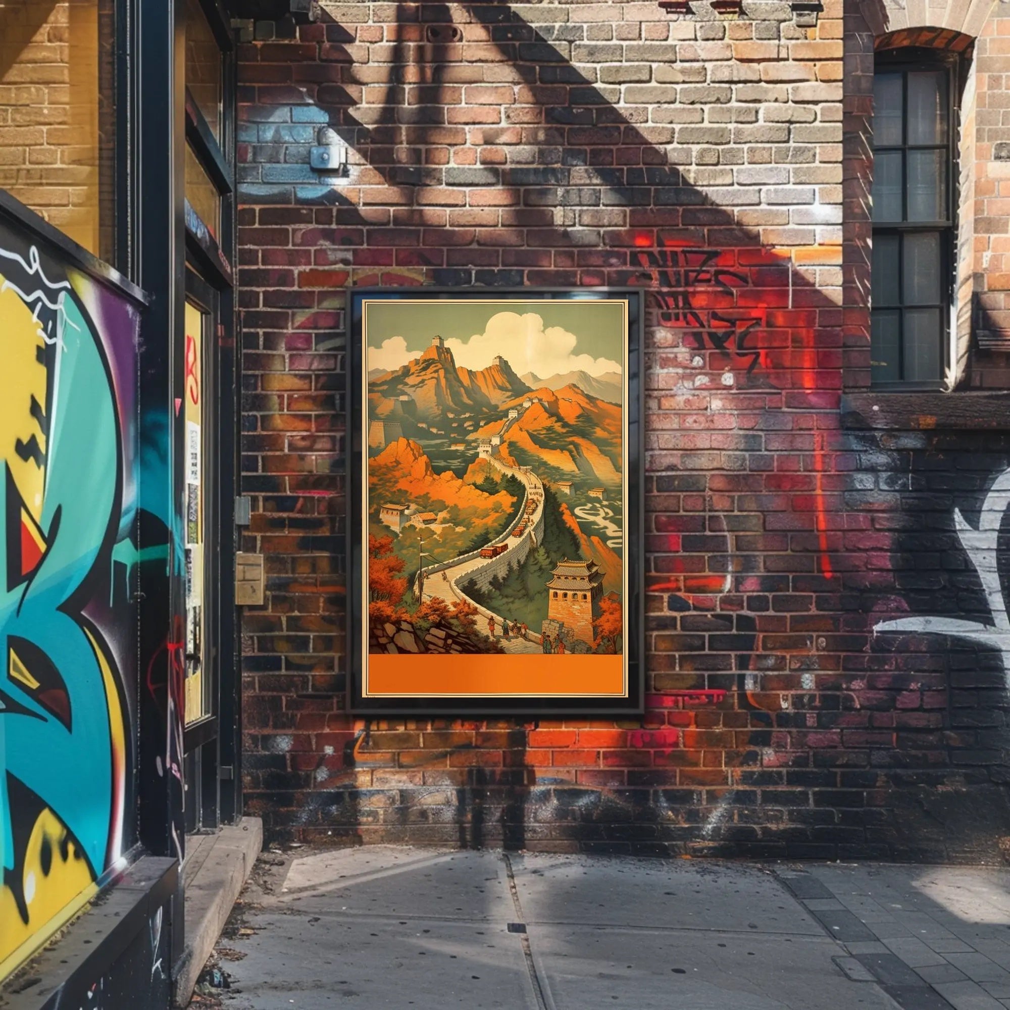 Journey Along the Great Wall Poster