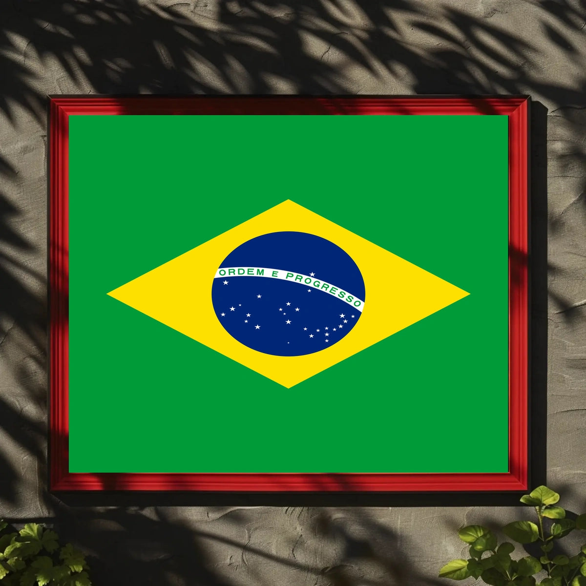 Brazil Flag Poster