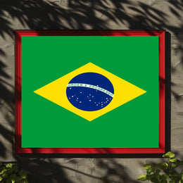 Brazil Flag Poster
