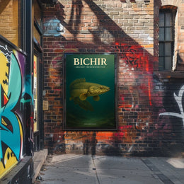 Bichir Ancient Freshwater Fish Poster
