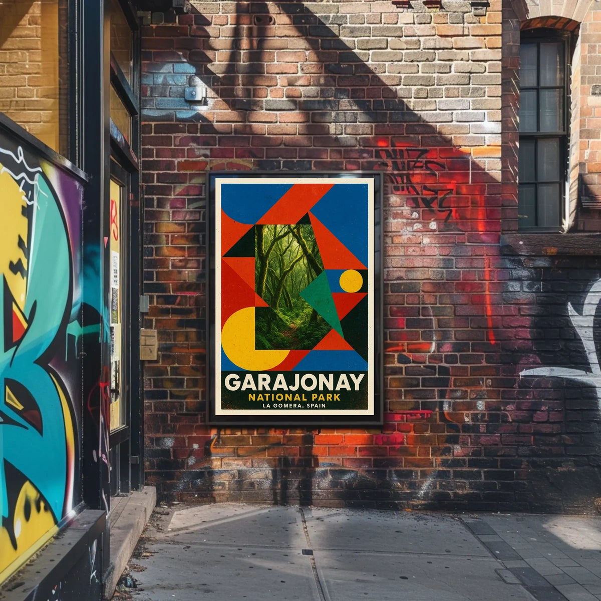 Garajonay National Park La Gomera, Poster