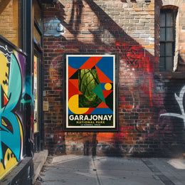 Garajonay National Park La Gomera, Poster