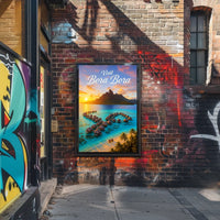 Discover Bora Bora Poster