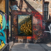 Hyperrealistic Amalfi Poster Museum Quality Home Decor