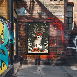 Festive Woodland Wonder Poster