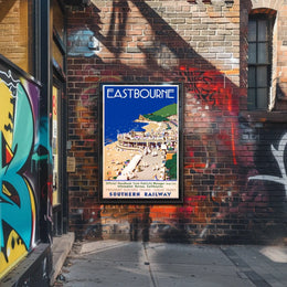 Eastbourne Southern Railway Promotion Poster