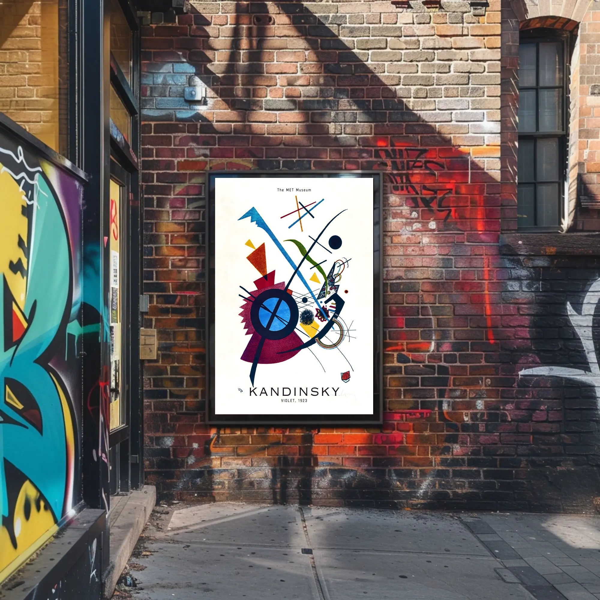 Kandinsky Violet 1923 Poster
