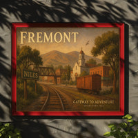Fremont Gateway to Adventure Travel Poster