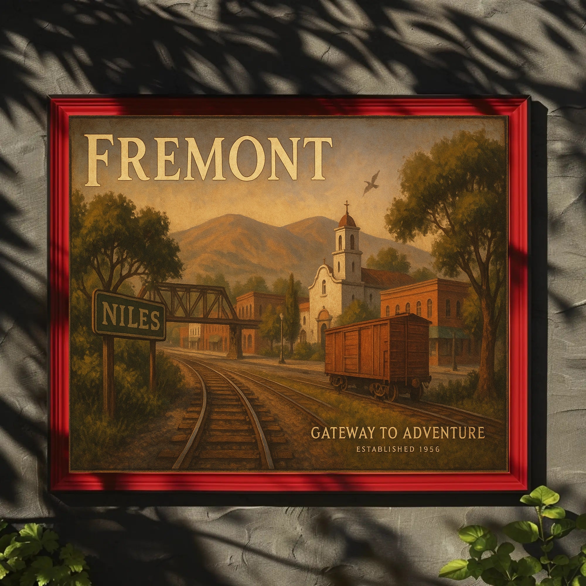 Fremont Gateway to Adventure Travel Poster